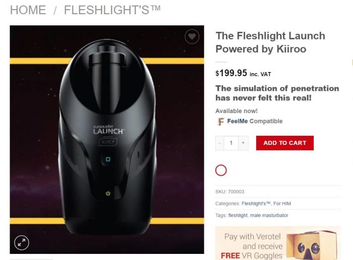Kiiroo Fleshlight Launch