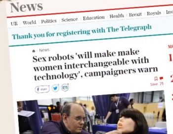 Amzing Atheists feminists sex robots