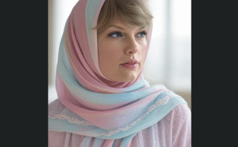 Taylor Swift in a hijab