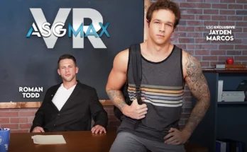 ASGmax first gay VR porn movie